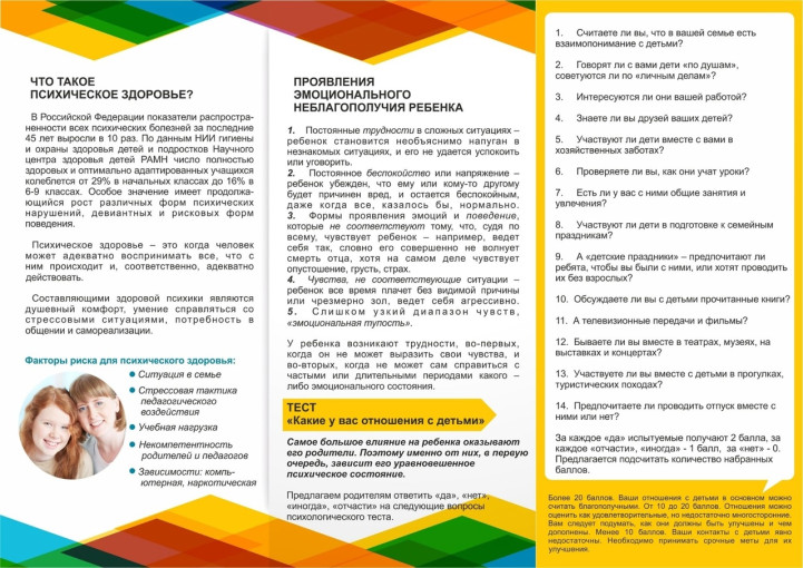 Психическое здоровье ребенка дошкольного возраста Психическое здоровье ребенка дошкольного возраста.